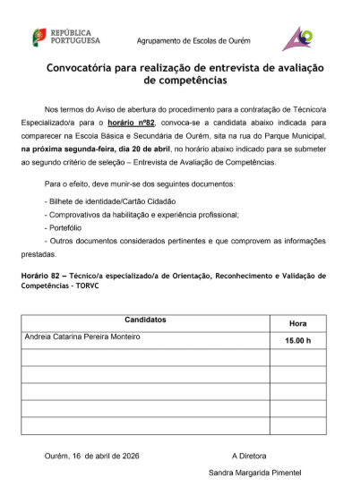 convocatoria