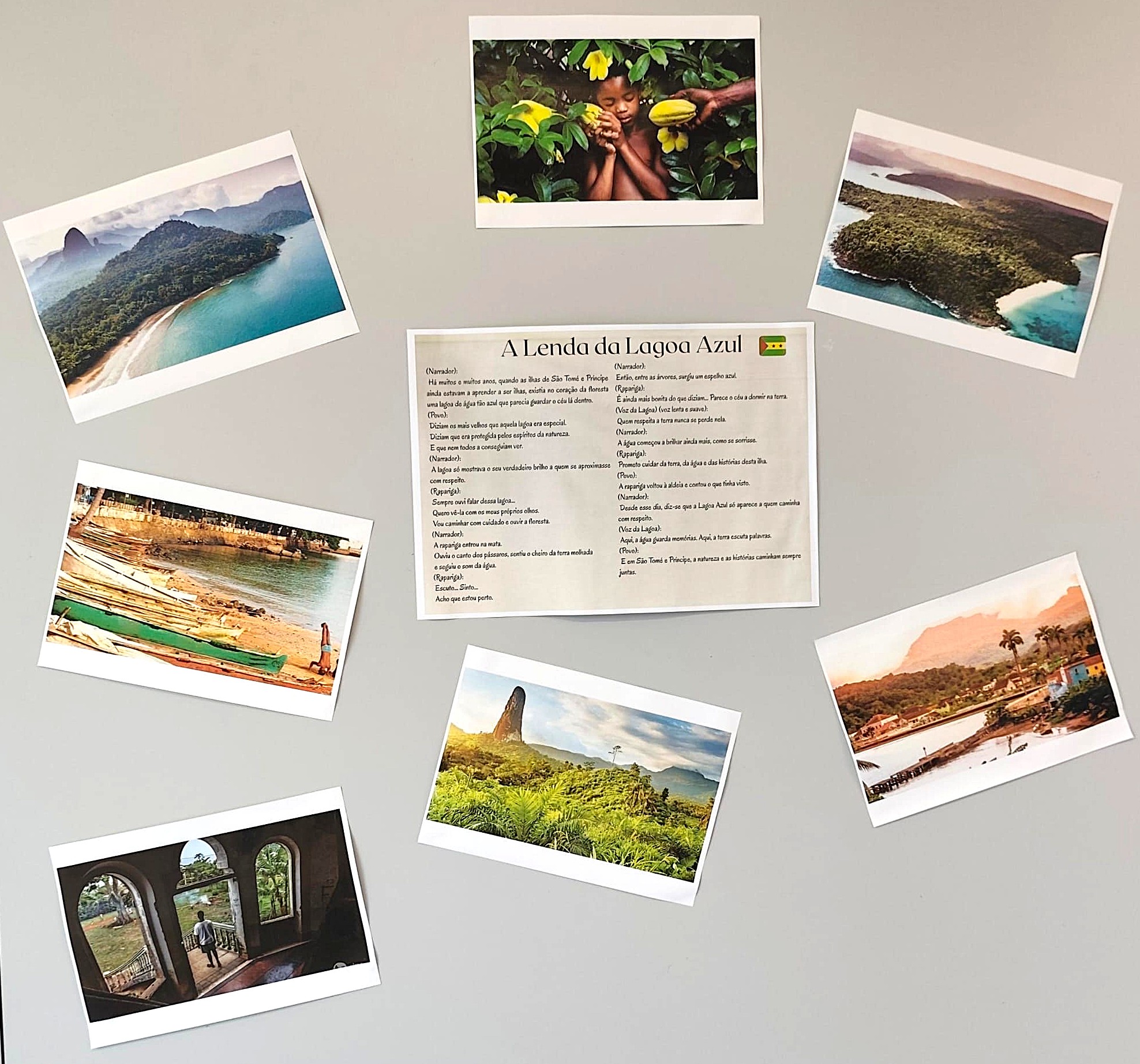 Momentos de partilha cultural na escola