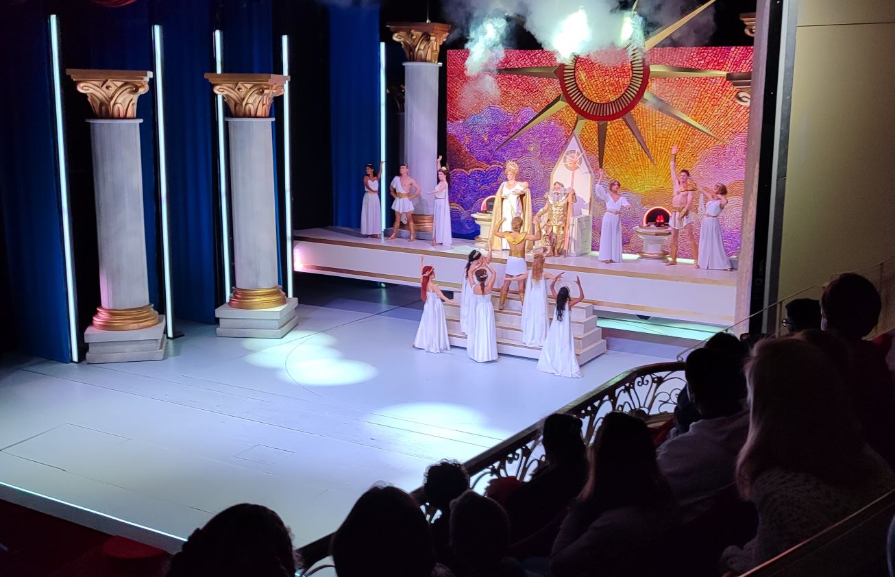 Visita ao musical Hércules