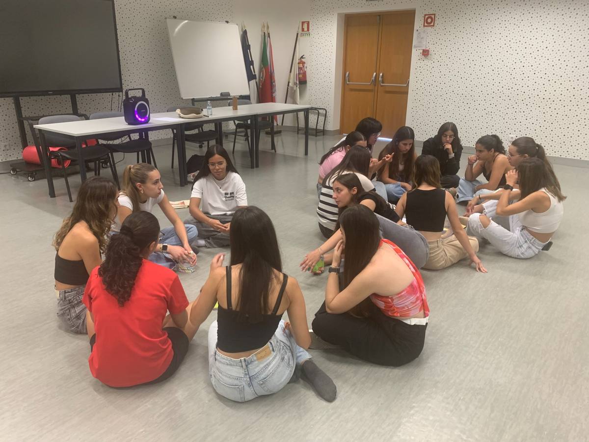 Atividade de ioga para crianças