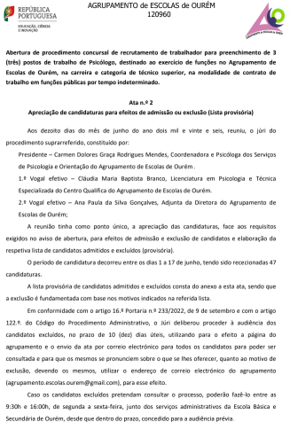 Lista Psicologa