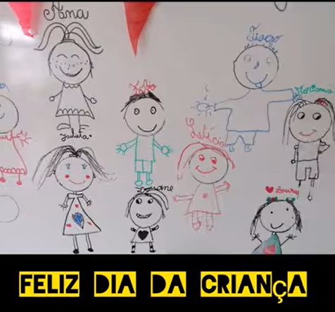 feliz dia da criança