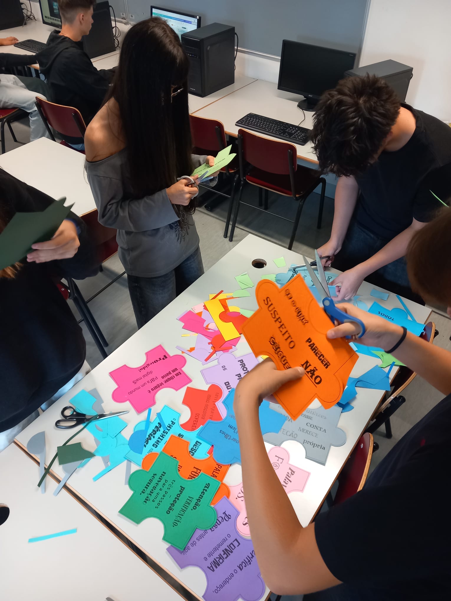 Ação de sensibilização sobre cyberbullying