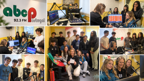 pVisita Escolar à Rádio ABC Portugal